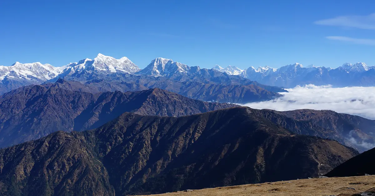 Himalayan Panorama from Pikey Peak