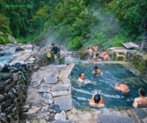 Hot spring at Jhinu Danda in ABC Trek