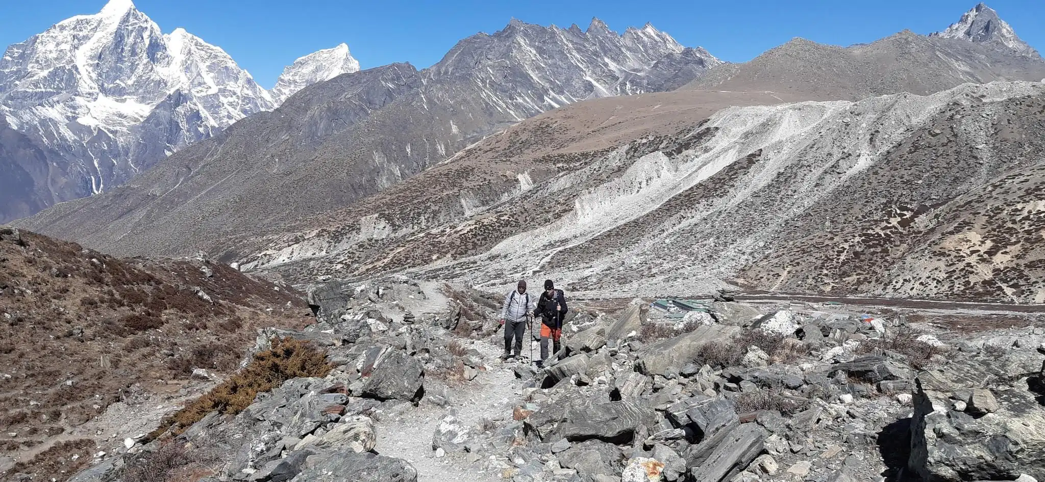 View During Everest Three Pass Trek