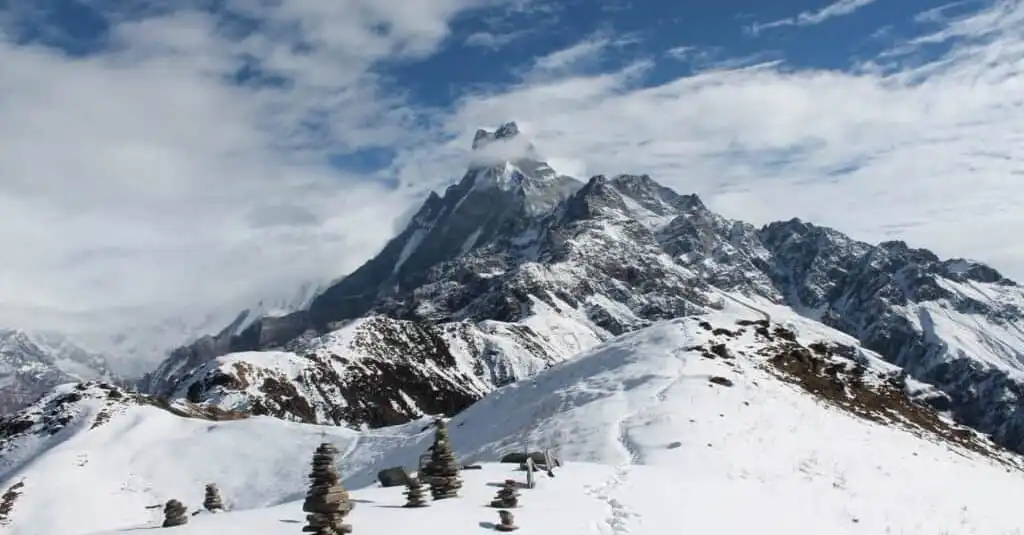 Mardi Himal in Winter Season